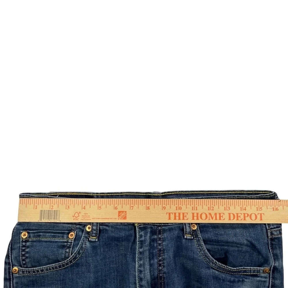 Levis 527 Slim Bootcut Jeans Mens 32x34 (32x32) Blue Denim Medium Wash